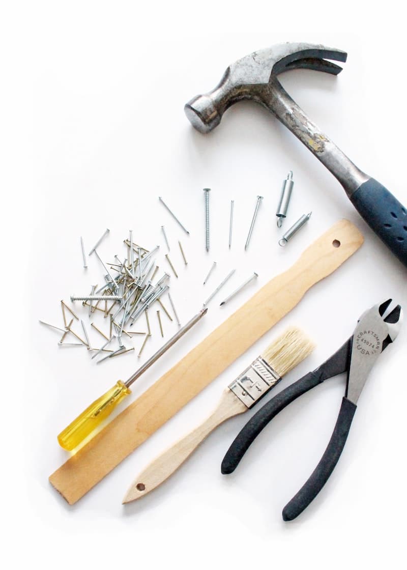 Professional handyman tools and workshop